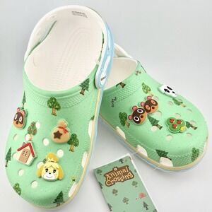 Crocs x Animal Crossing Nintendo Switch Clogs - Kids J4 - W5/5.5 New with Tags